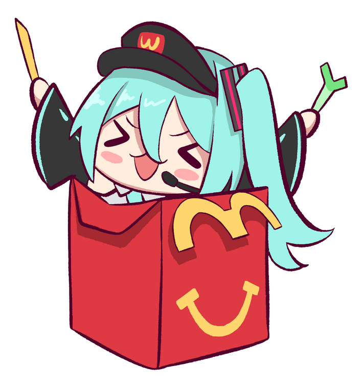 WcMiku (Sticker ver.)