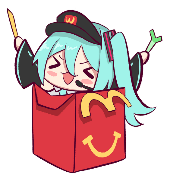 WcMiku (Sticker ver.)