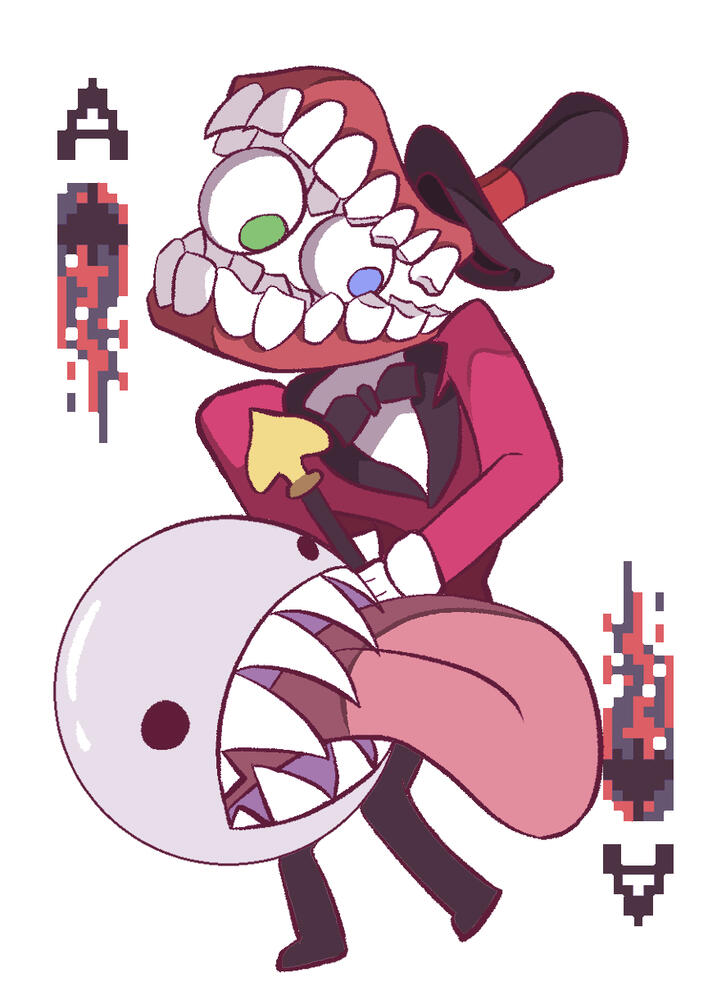 Wild Ace of Spades Caine (FRONT)