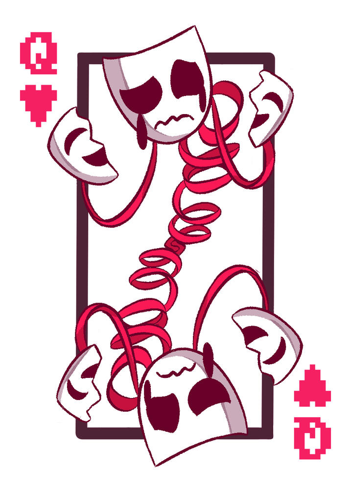 Queen of Hearts Gangle (FRONT)